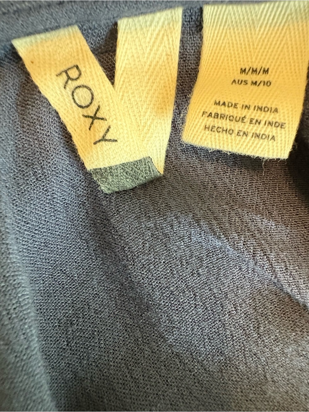 Roxy Windy Fly Away Strappy Blue Women’s Dress Size M Viscose crepe - Picture 7 of 8